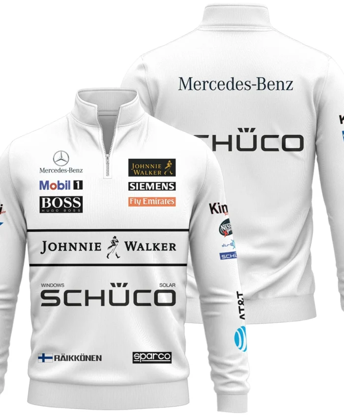 2006 Kimi Raikkonen Racing Suit McLaren F1 Quarter-Zip Sweatshirt BLVAKR191125A4QZS