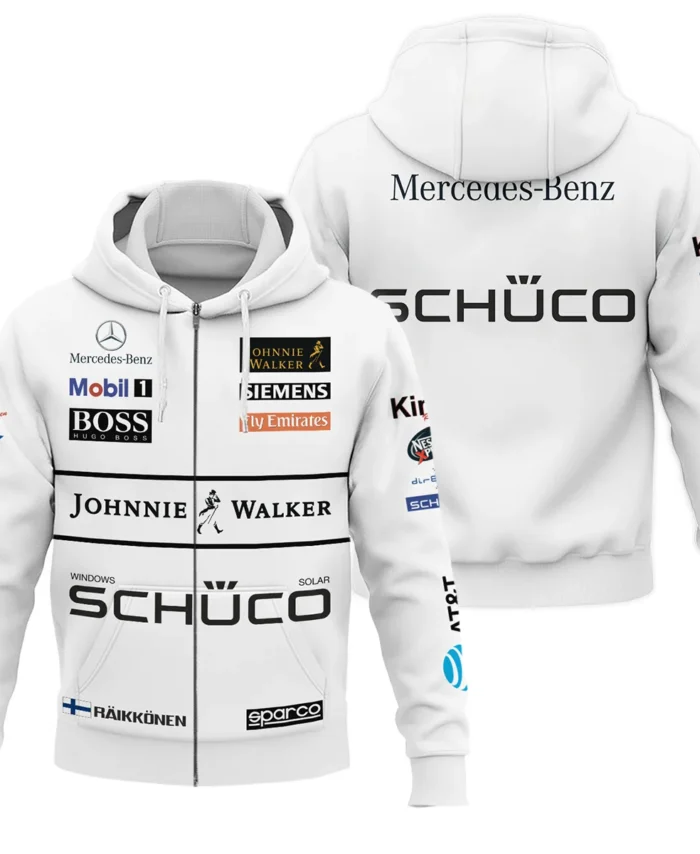 2006 Kimi Raikkonen Racing Suit McLaren F1 Zipper Hoodie BLVAKR191125A4ZHD