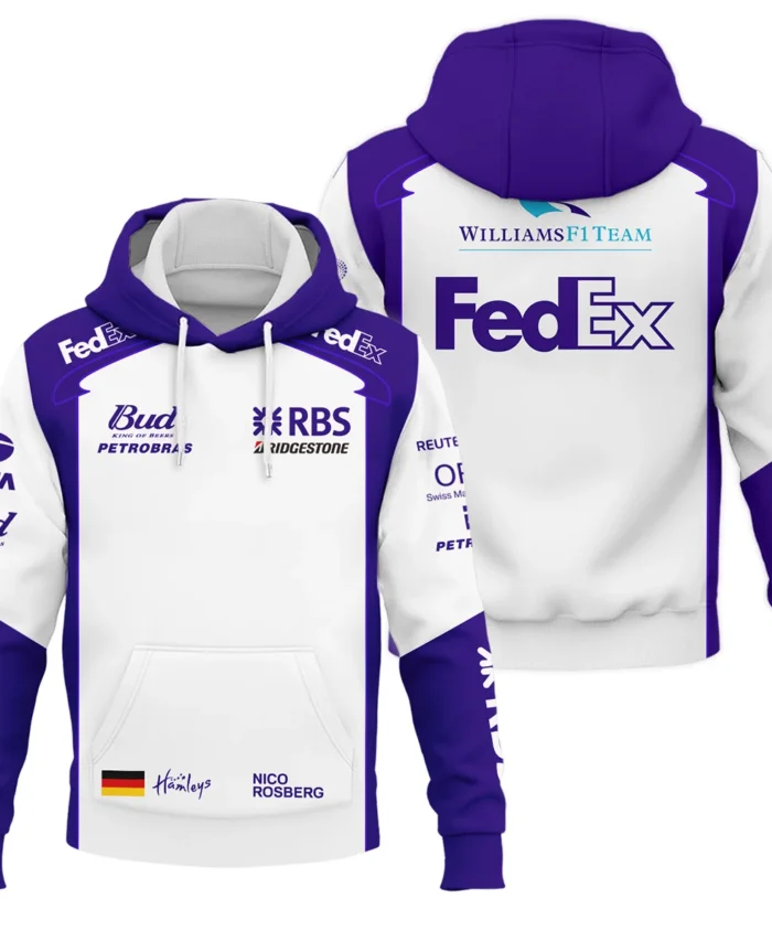 2006 Nico Rosberg Racing Suit Williams F1 Hoodie BLVANR281125A2HD