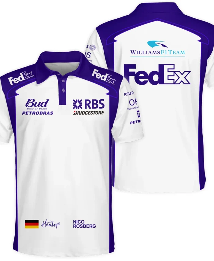 2006 Nico Rosberg Racing Suit Williams F1 Polo Shirt BLVANR281125A2PL