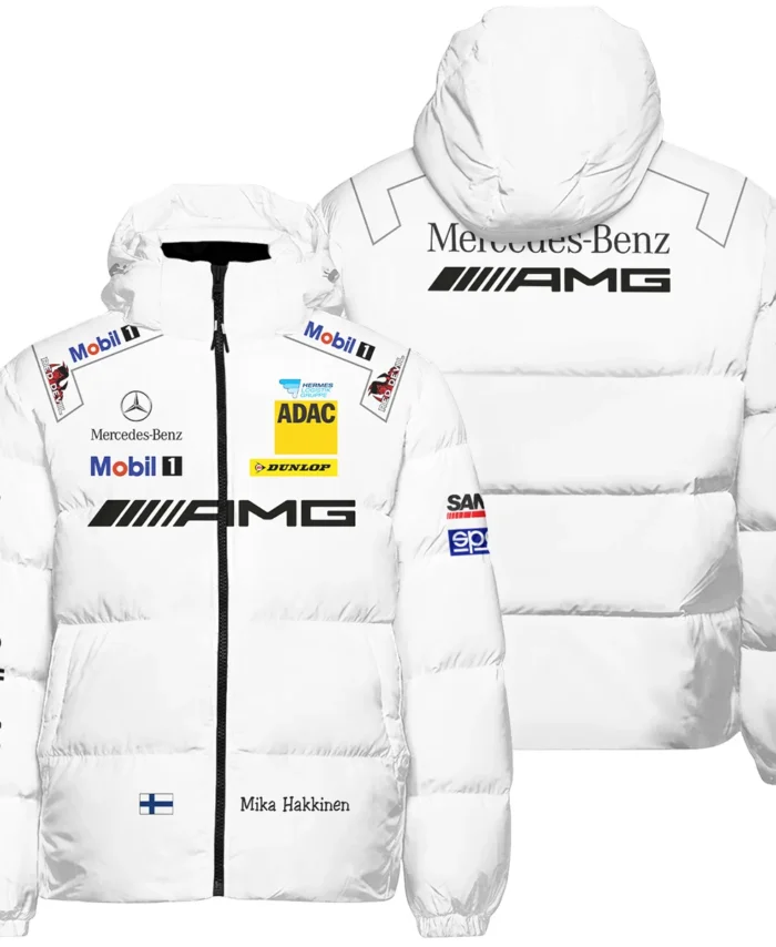 2007 Mika Hakkinen Racing Suit Mercedes Down & Puffer Jackets BLVAMH271025A5HCJ
