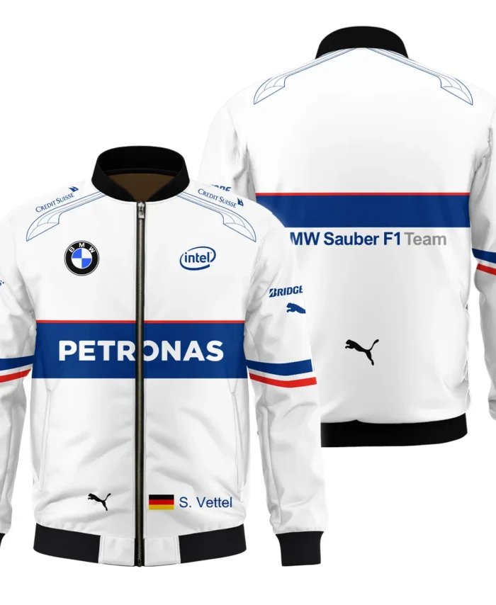 2007 Sebastian Vettel Racing Suit BMW F1 Bomber BLVASV110925A1BB