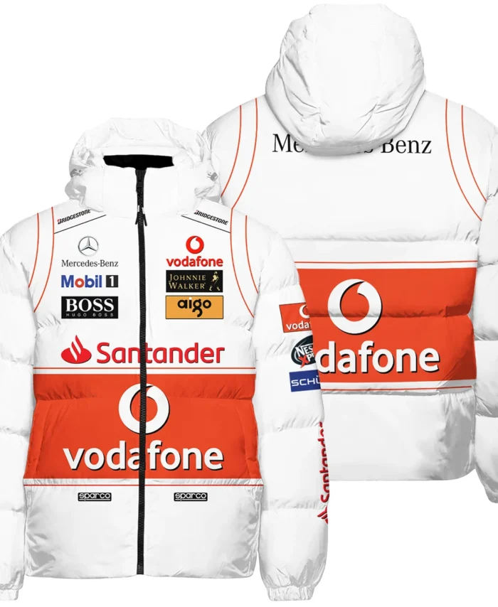 2008 Lewis Hamilton Racing Suit McLaren F1 Down & Puffer Jackets BLVALH260825A9HCJ