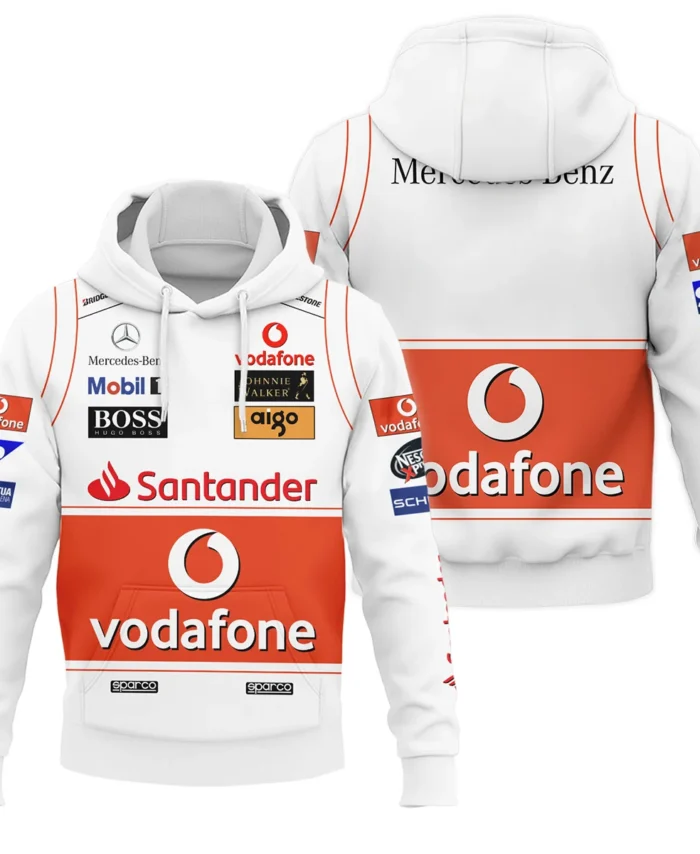 2008 Lewis Hamilton Racing Suit McLaren F1 Hoodie BLVALH260825A9HD