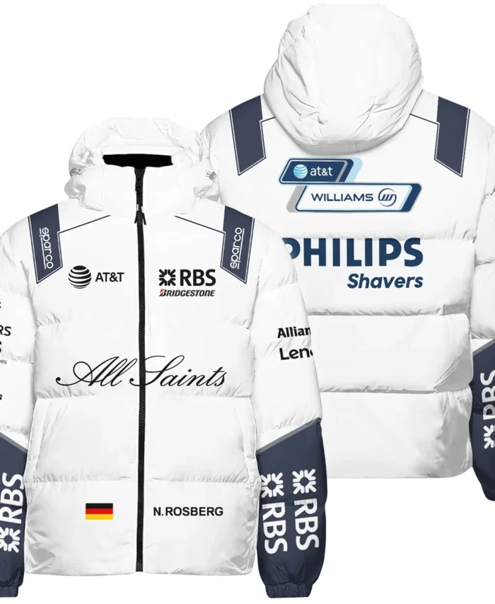 2008 Nico Rosberg Racing Suit Williams F1 Down & Puffer Jackets BLVANR281125A3HCJ