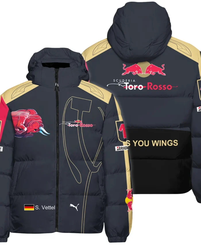 2008 Sebastian Vettel Racing Suit Toro Rosso F1 Down & Puffer Jackets BLVASV110925A9HCJ