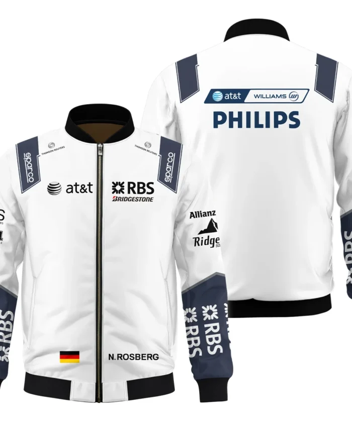 2009 Nico Rosberg Racing Suit Williams F1 Bomber BLVANR281125A4BB