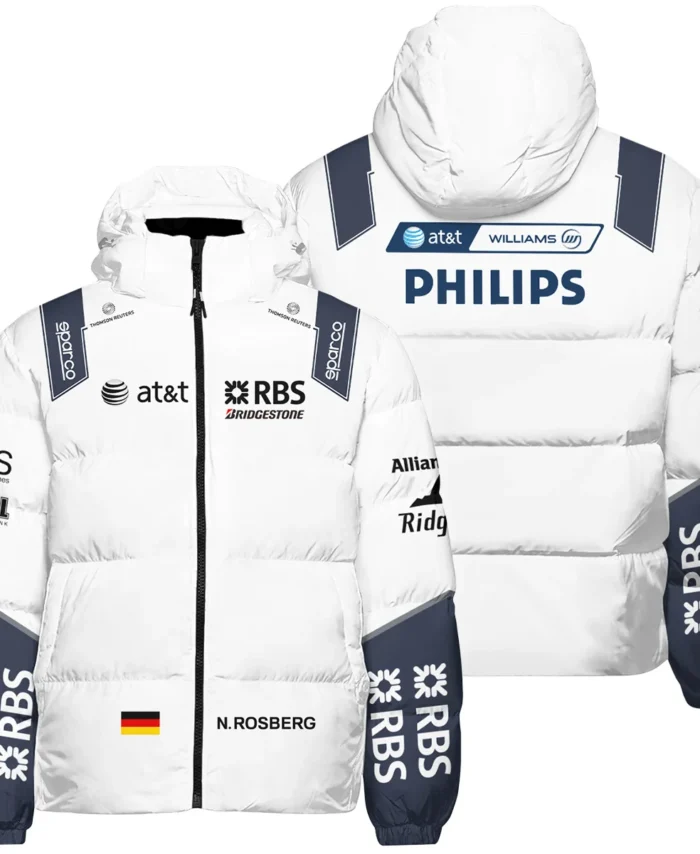 2009 Nico Rosberg Racing Suit Williams F1 Down & Puffer Jackets BLVANR281125A4HCJ