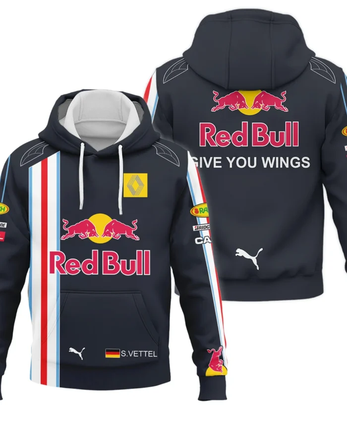 2009 Sebastian Vettel Racing Suit Red Bull Racing F1 Hoodie BLVASV110925A8HD