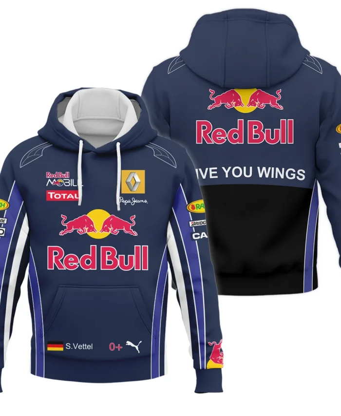 2010 Sebastian Vettel Racing Suit Red Bull Racing F1 Hoodie BLVASV110925A7HD