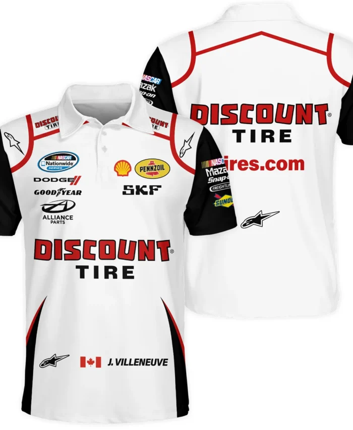 2011 Jacques Villeneuve Racing Suit F1 Polo Shirt BLJV10825A9PL