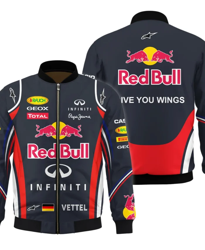 2011 Sebastian Vettel Racing Suit Red Bull Racing F1 Bomber BLVASV110925A6BB