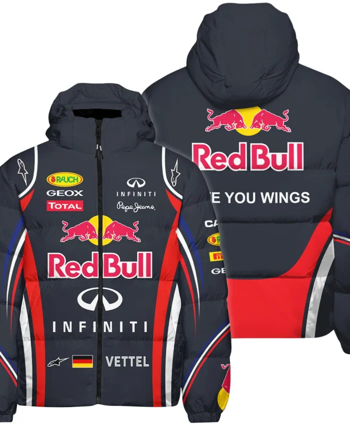 2011 Sebastian Vettel Racing Suit Red Bull Racing F1 Down & Puffer Jackets BLVASV110925A6HCJ