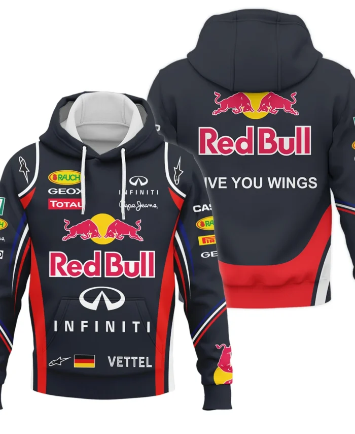 2011 Sebastian Vettel Racing Suit Red Bull Racing F1 Hoodie BLVASV110925A6HD
