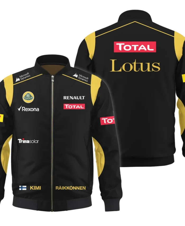 2012 Kimi Raikkonen Racing Suit Lotus Bomber BLVAKR191125A5BB