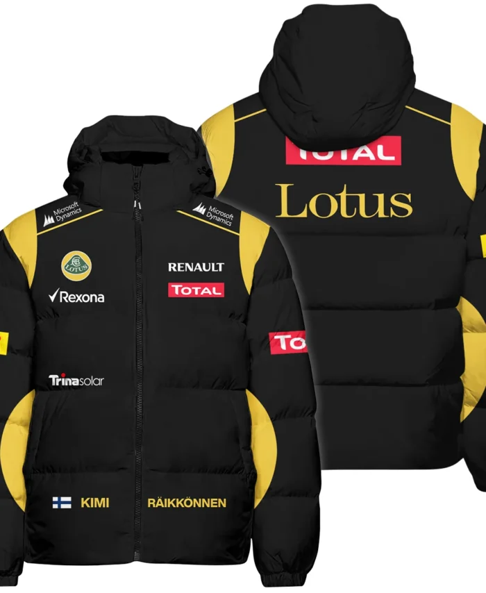 2012 Kimi Raikkonen Racing Suit Lotus Down & Puffer Jackets BLVAKR191125A5HCJ