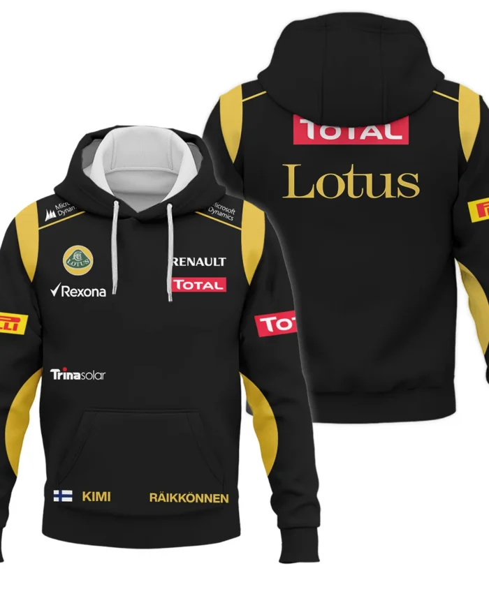 2012 Kimi Raikkonen Racing Suit Lotus Hoodie BLVAKR191125A5HD