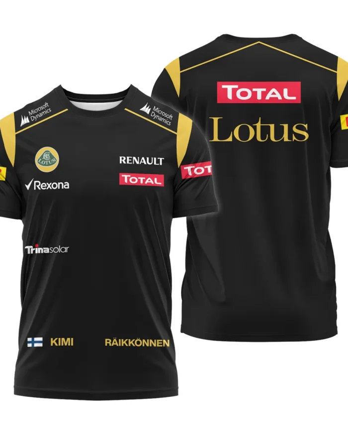 2012 Kimi Raikkonen Racing Suit Lotus T-Shirt BLVAKR191125A5TS