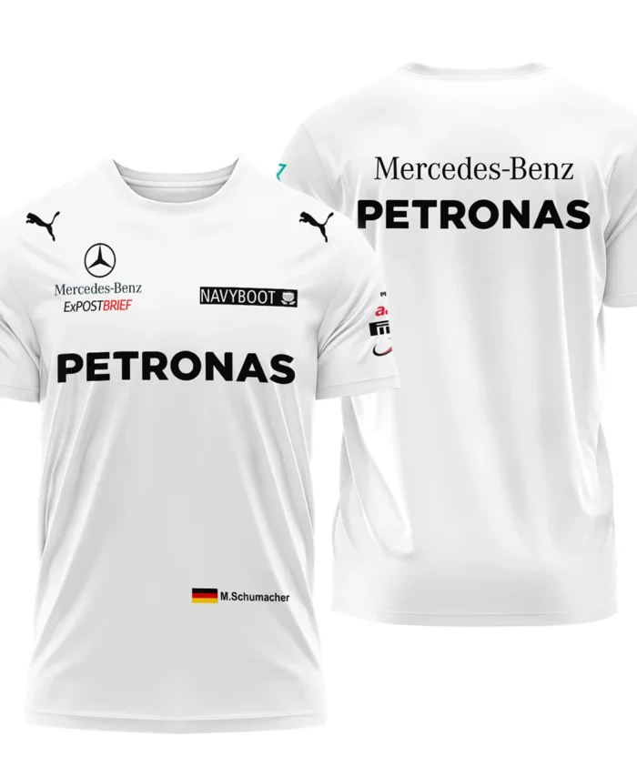 2012 Michael Schumacher Race Suit Mercedes F1 T-Shirt BLVAMC020925A2TS