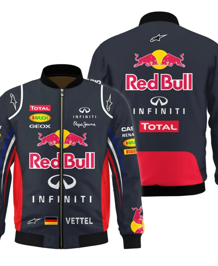 2012 Sebastian Vettel Racing Suit Red Bull Racing F1 Bomber BLVASV110925A5BB