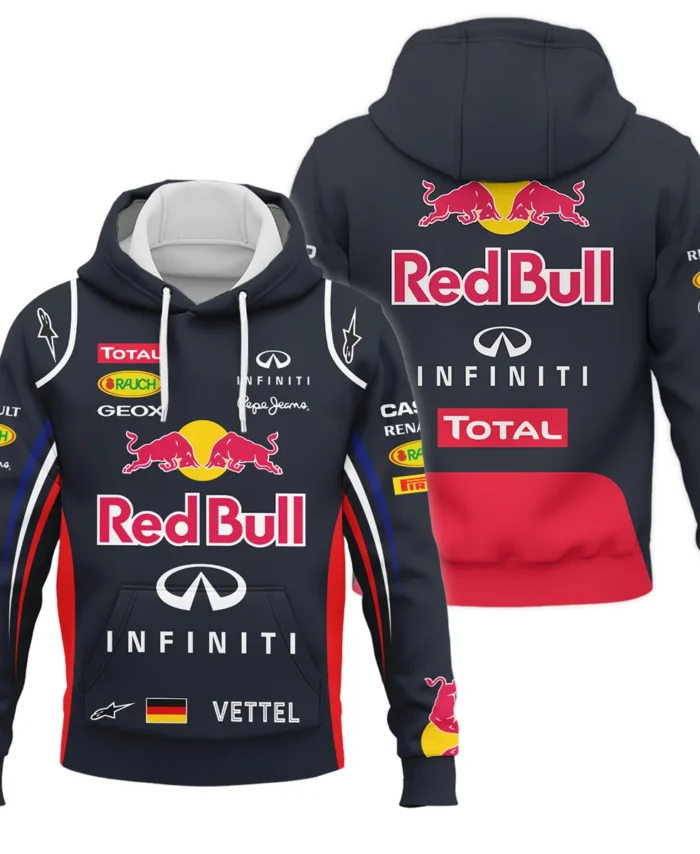 2012 Sebastian Vettel Racing Suit Red Bull Racing F1 Hoodie BLVASV110925A5HD