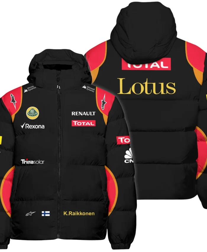 2013 Kimi Raikkonen Racing Suit Lotus F1 Down & Puffer Jackets BLVAKR191125A9HCJ