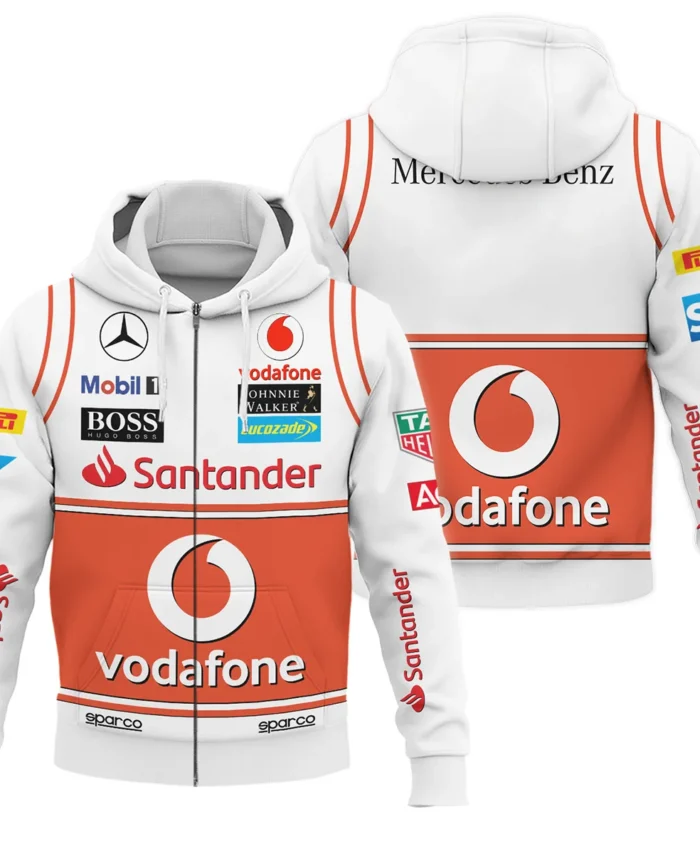 2013 Sergio Perez Racing Suit Force India F1 Zipper Hoodie BLVASP170925A9ZHD