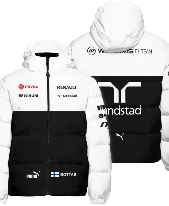 2013 Valtteri Bottas Racing Suit Williams F1 Down & Puffer Jackets BLVAVB130925A2HCJ