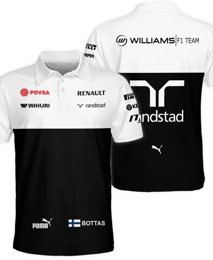 2013 Valtteri Bottas Racing Suit Williams F1 Polo Shirt BLVAVB130925A2PL