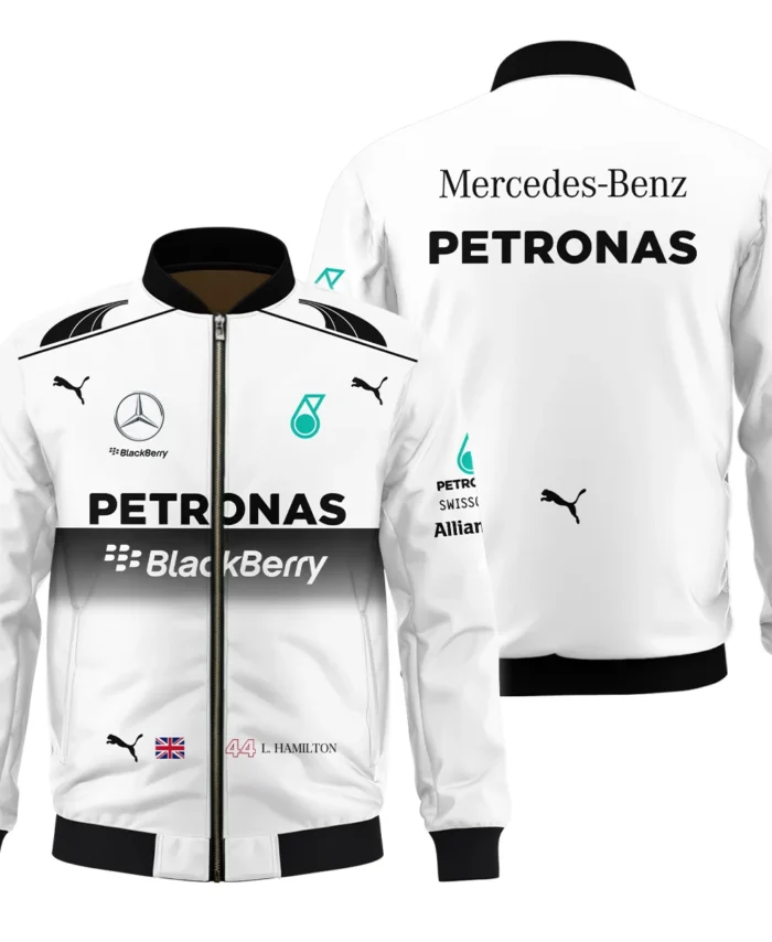 2014 Lewis Hamilton Racing Suit Mercedes F1 Bomber BLVALH260825A8BB