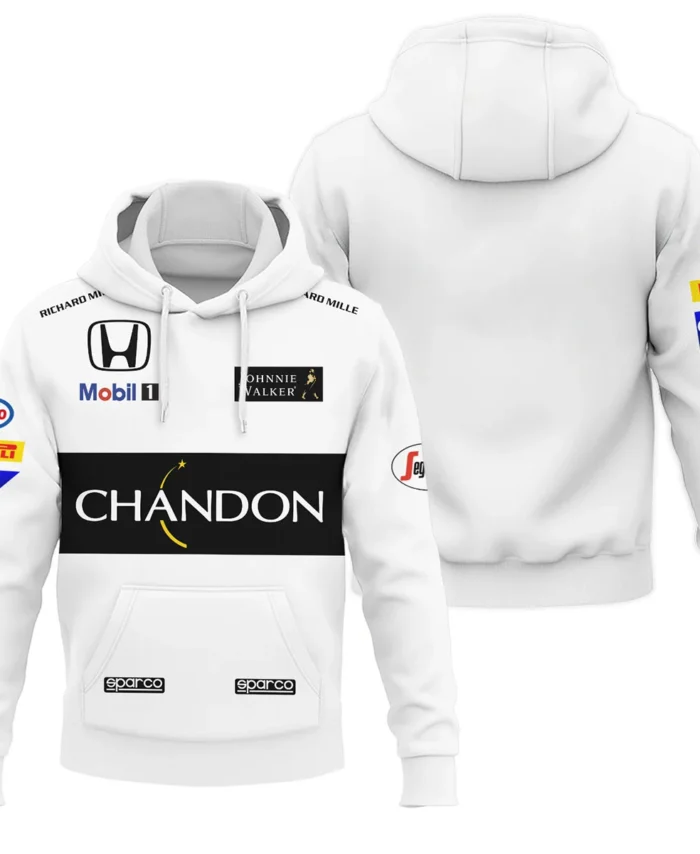 2015 Fernando Alonso Racing Suit McLaren F1 Hoodie BLVAFA030925A2HD