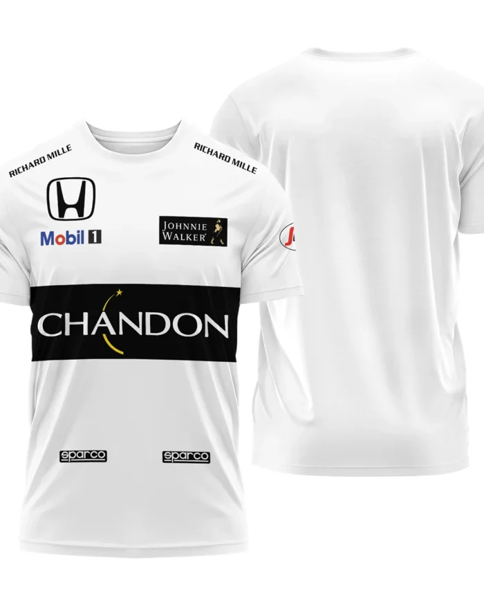 2015 Fernando Alonso Racing Suit McLaren F1 T-Shirt BLVAFA030925A2TS