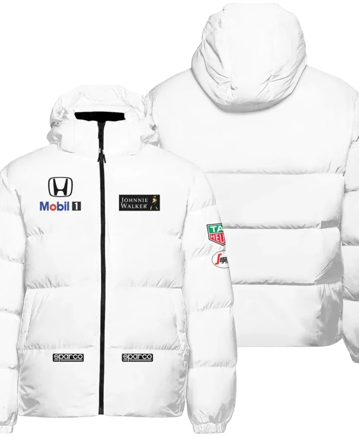 2015 Jenson Button Racing Suit McLaren F1 Down & Puffer Jackets BLVAJB010925A6HCJ