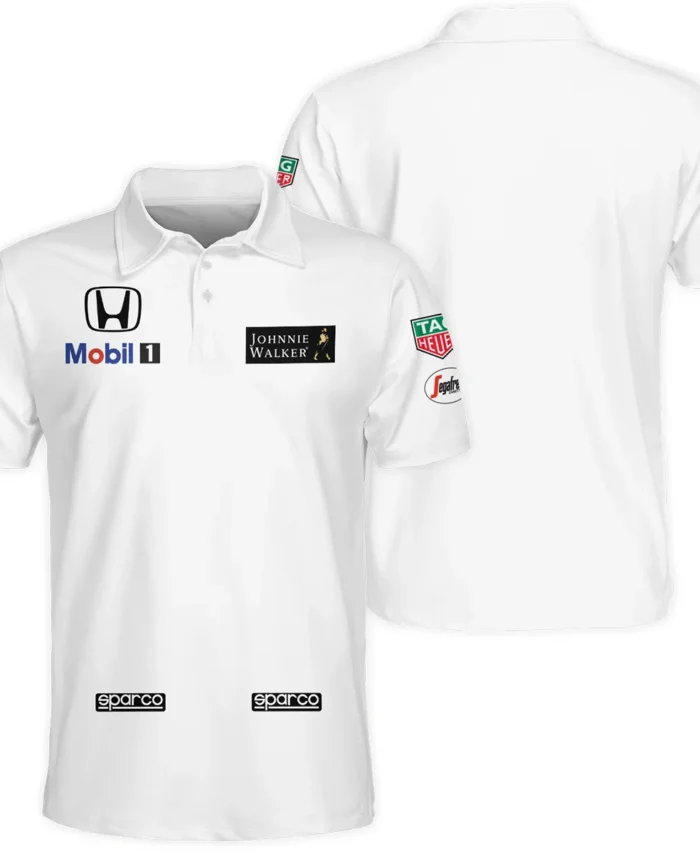 2015 Jenson Button Racing Suit McLaren F1 Polo Shirt BLVAJB010925A6PL