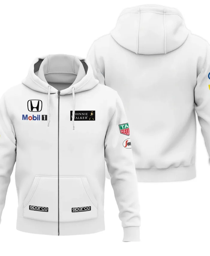 2015 Jenson Button Racing Suit McLaren F1 Zipper Hoodie BLVAJB010925A6ZHD