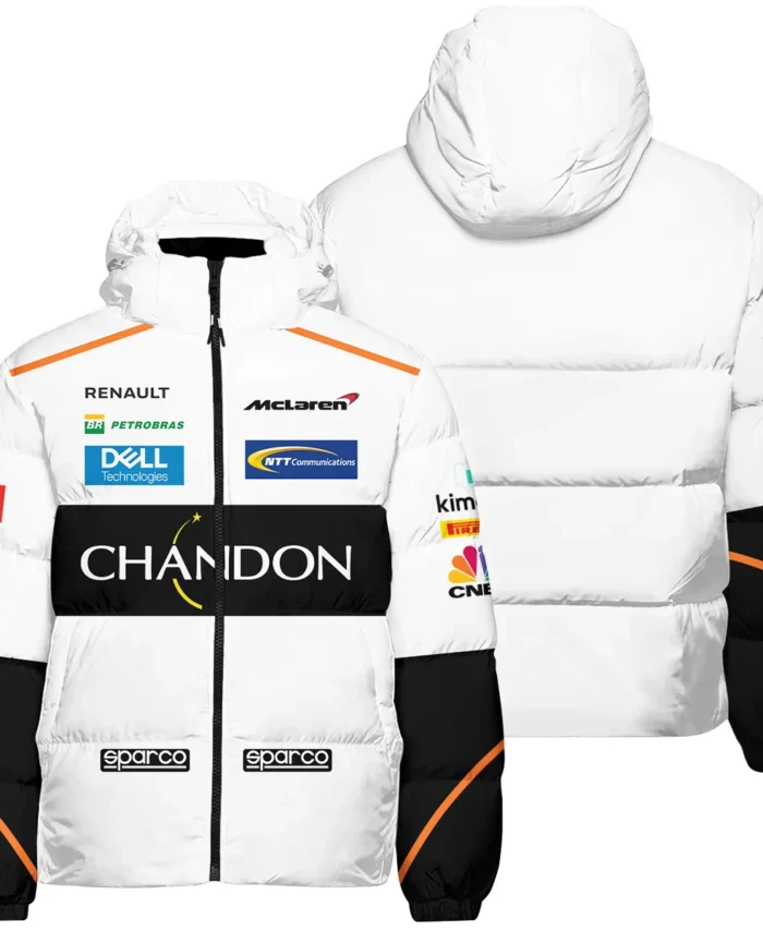 2016 Fernando Alonso Racing Suit McLaren F1 Down & Puffer Jackets BLVAFA030925A3HCJ