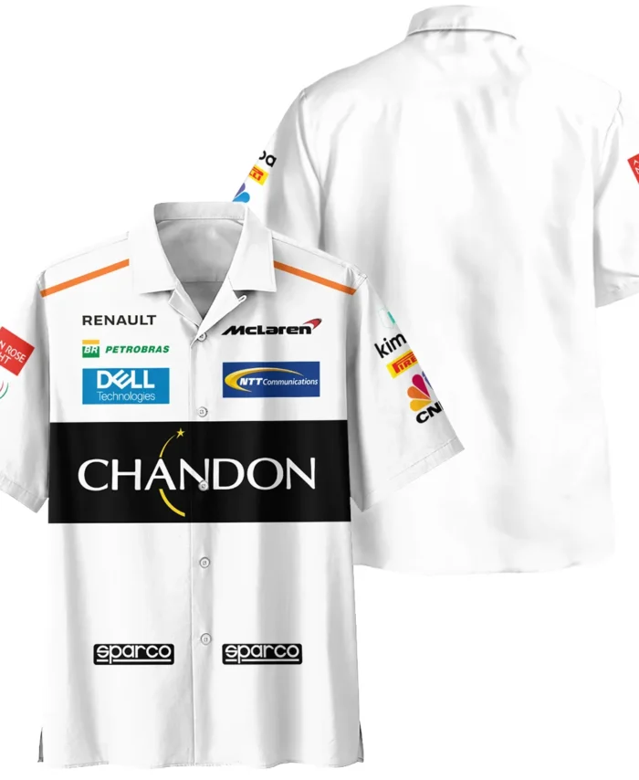 2016 Fernando Alonso Racing Suit McLaren F1 Hawaiian Shirt BLVAFA030925A3HW