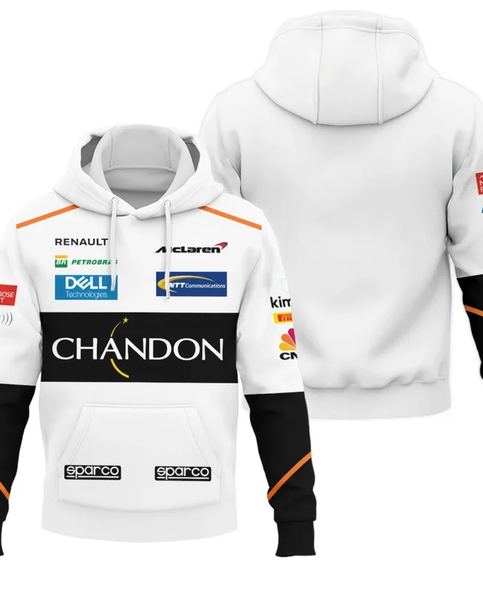 2016 Fernando Alonso Racing Suit McLaren F1 Hoodie BLVAFA030925A3HD