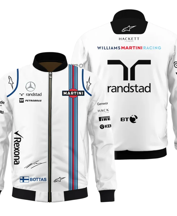 2016 Valtteri Bottas Racing Suit Williams F1 Bomber BLVAVB130925A3BB