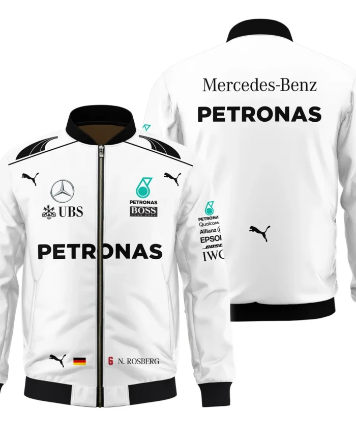 2016 WDC Nico Rosberg Racing Suit Mercedes F1 Bomber BLVANR281125A1BB