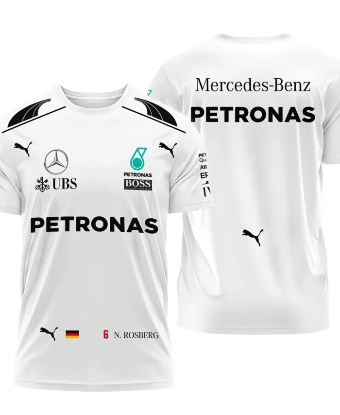 2016 WDC Nico Rosberg Racing Suit Mercedes F1 T-Shirt BLVANR281125A1TS