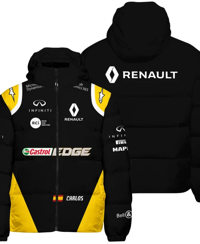 2017 Carlos Sainz Racing Suit Renault F1 Down & Puffer Jackets BLVACS190825A2HCJ