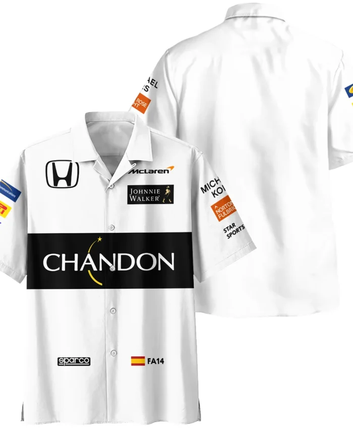 2017 Fernando Alonso Racing Suit McLaren F1 Hawaiian Shirt BLVAFA030925A1HW