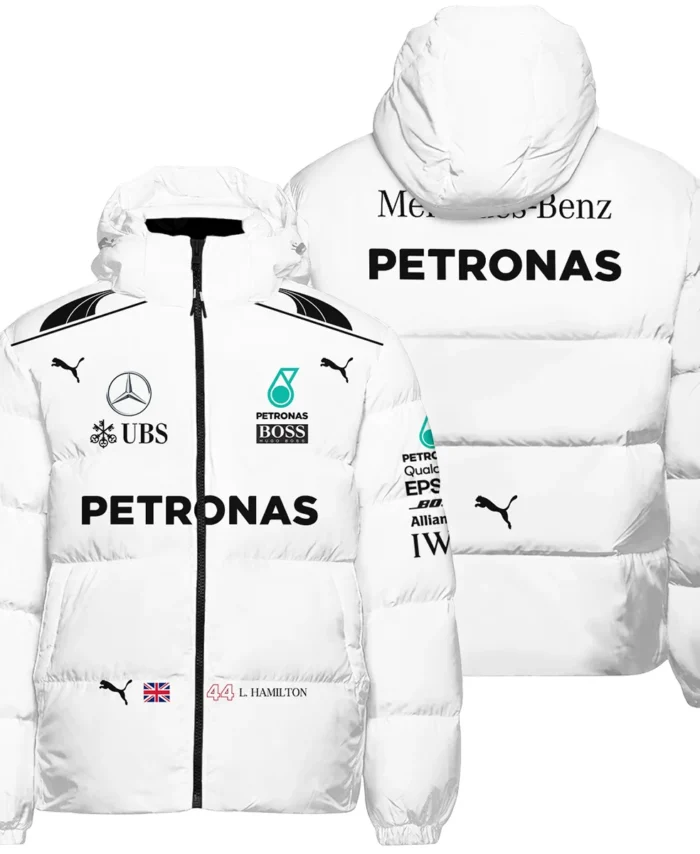 2017 Lewis Hamilton Racing Suit Mercedes F1 Down & Puffer Jackets BLVALH260825A7HCJ