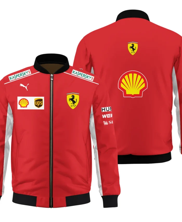 2019 Charles Leclerc Racing Suit Ferrari F1 Bomber BLVACL260825A5BB