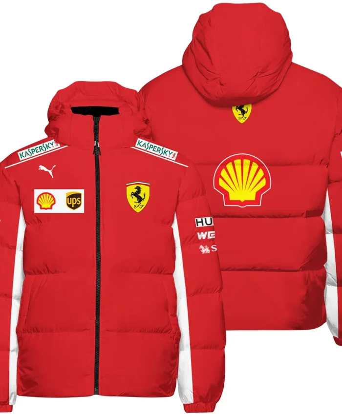 2019 Charles Leclerc Racing Suit Ferrari F1 Down & Puffer Jackets BLVACL260825A5HCJ