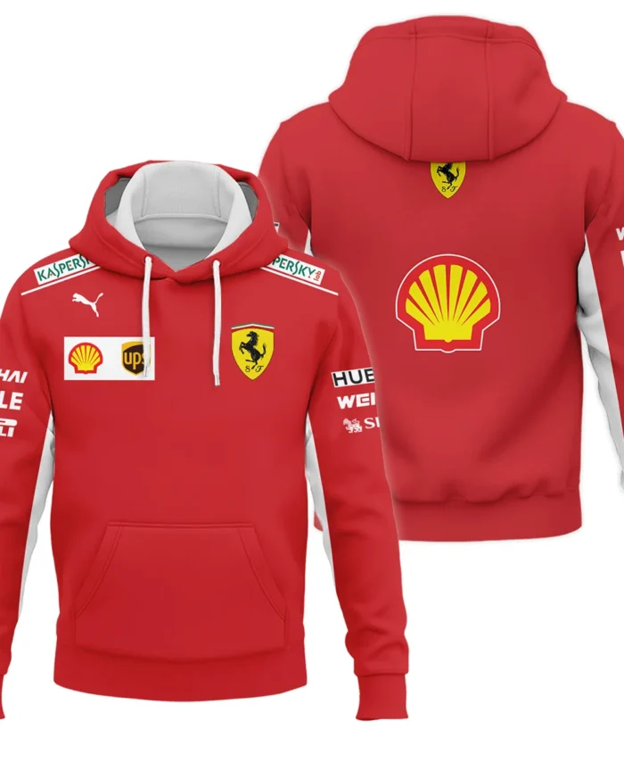 2019 Charles Leclerc Racing Suit Ferrari F1 Hoodie BLVACL260825A5HD