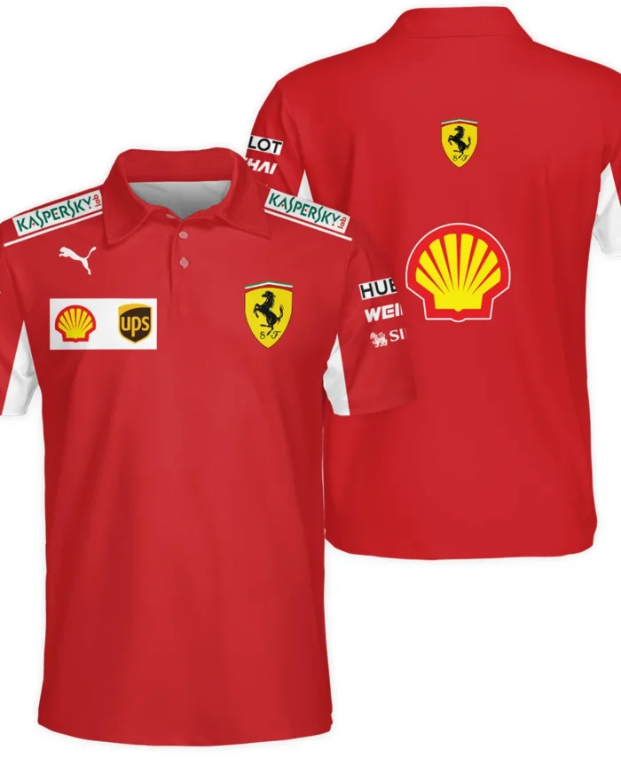 2019 Charles Leclerc Racing Suit Ferrari F1 Polo Shirt BLVACL260825A5PL
