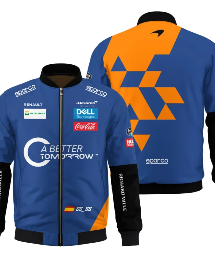 2019 China GP Carlos Sainz Racing Suit McLaren F1 Bomber BLVACS190825A14BB