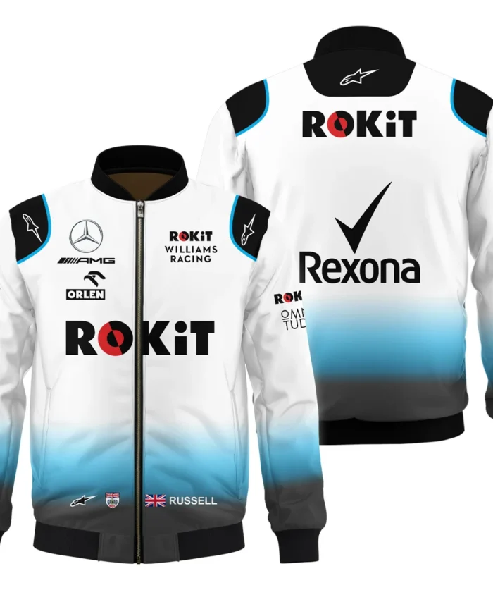 2019 George Russell Racing Suit Williams F1 Bomber BLVAGR080925A5BB